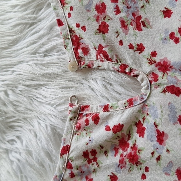 Tucker + Tate High Low Lace Floral Tank Top Size XL (14/16) - Picture 8 of 12